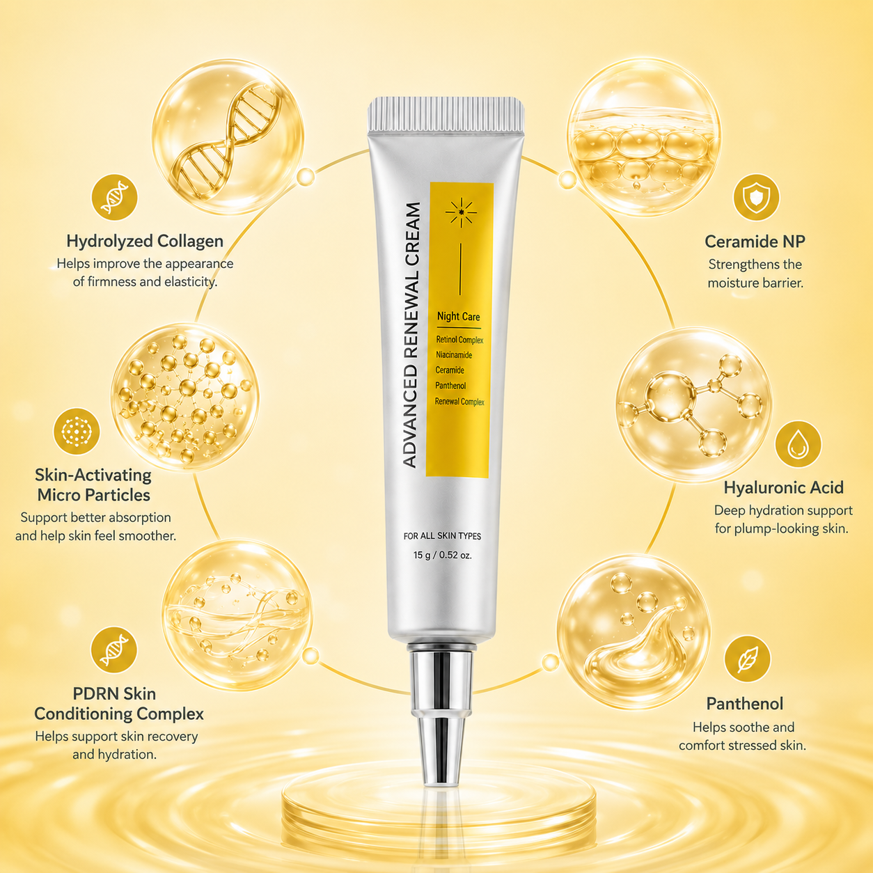 Day & Night Renewal Cream Duo – Firming Collagen