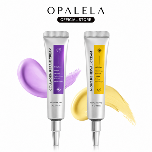 Day & Night Renewal Cream Duo – Firming Collagen + Overnight Texture Care